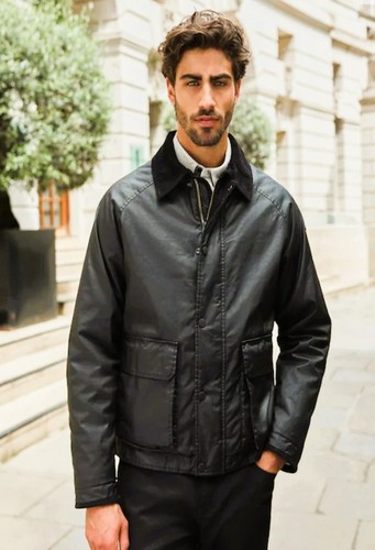 Next black mens - faux, wax