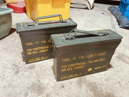 Ammunition boxes - ammunition,