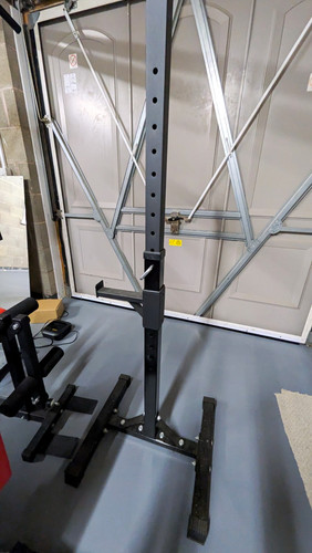 Adjustable steel squat - adjustable,