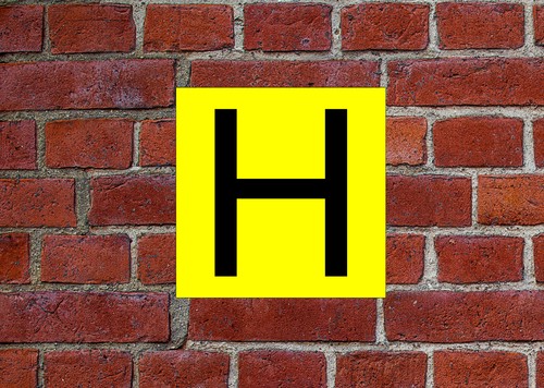 Fire hydrant sign - fire, water