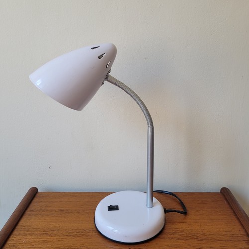 Retro white rocket - rocket, desk