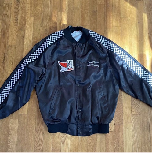 Vintage 90s satin racing - 90s,