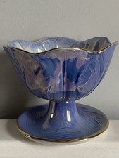 Vintage Maling Lustre Blue