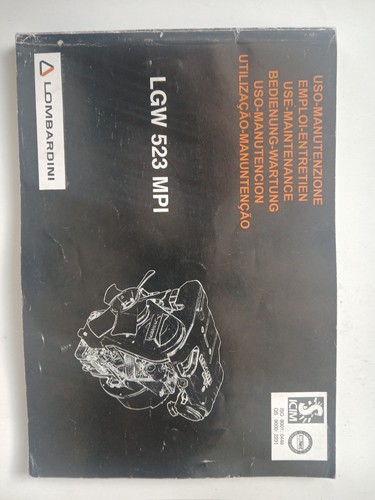 Operator and maintenance guide - operator,