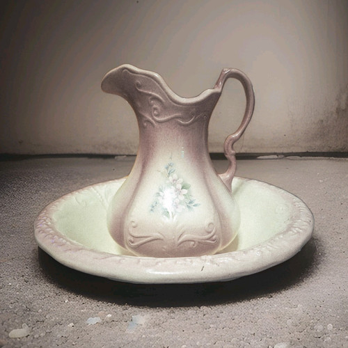 Vintage 19th cent pink - 19th,