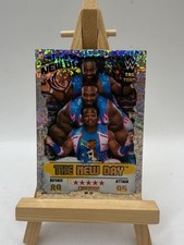 The New Day 2016 Topps WWE Slam Attax Takeover Card no 15 Wrestling Holographic