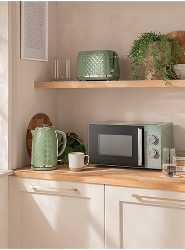 Green diamond textured 7l - green,