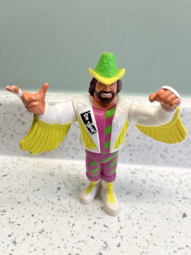 Vintage hasbro wwe wwf macho - vintage,