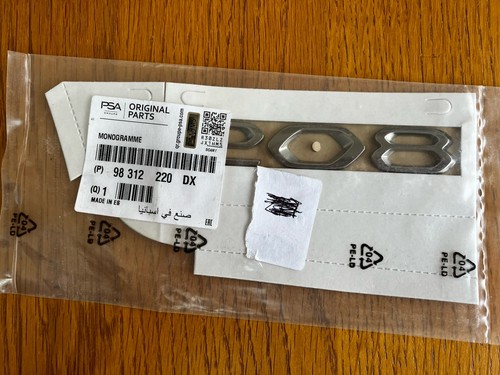 Genuine chrome peugeot 208 - genuine,