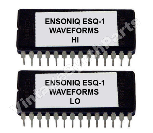Ensoniq esq1 factory waveforms - factory,