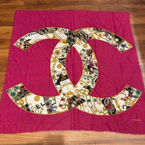Authentic chanel scarf - scarf, coco