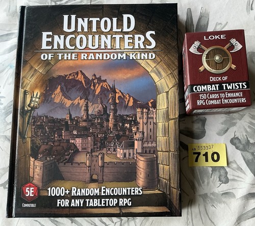 Fantasy rpg book cards - rpg, &