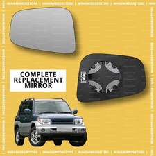Left side for Mitsubishi Shogun Pajero Pinin 99-07 heated wing door mirror glass