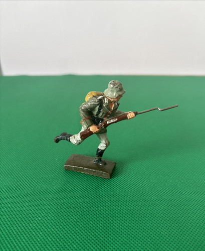 Vintage composite soldier with - vintage,
