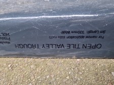 2 X Hambleside Danelaw Dry Fix Valley Trough HDL SVT For Slate Roof Tiles 3m 