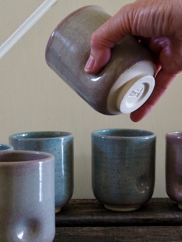 Handmade studio ware beakers - ware,