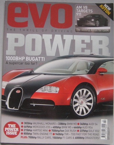Evo 2003 featuring bugatti - 02/2003,