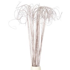 30 Pcs Glitter Dried Curly