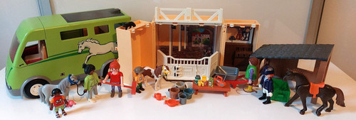Playmobil pony horse bundle - playmobil,
