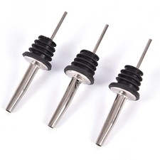 Practical Stainless Steel Wine Olive Oil Pourer Dispenser Spout Kitchen Tool Bf8