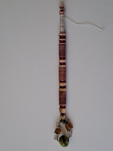 Antique bone lace bobbin with - antique,