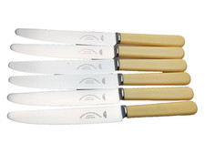 Vintage Faux Bone Handle Set