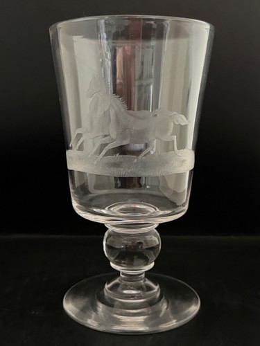 Lead crystal equestrian - lead,