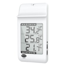 Brannan Digital Max Min Greenhouse Thermometer Garden Indoor Outdoor Temperature