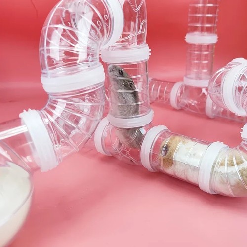 Hamster cage external tubes - hamster,