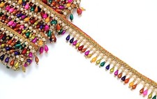 2 Yrds Beaded Fringe Drop