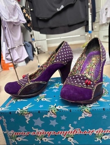 Irregular choice purple - purple, heels