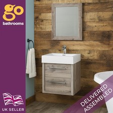 Bare Oak 500 Vanity Unit