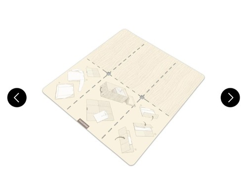 Clothes folding board fancy - folding,