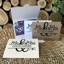 Wedding Favour Idea Scratch
