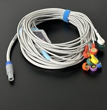 Welch Allyn CardioPerfect SE-PRO-600 EKG Cable Snap Leads - Same Day Shipping