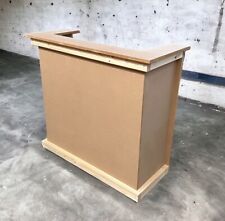 Home Bar  interior Bar man cave  top counter  Wooden bar Reclaimed bar PLAIN BAR