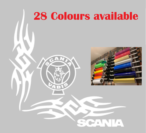 Scania truck decals - scania, van