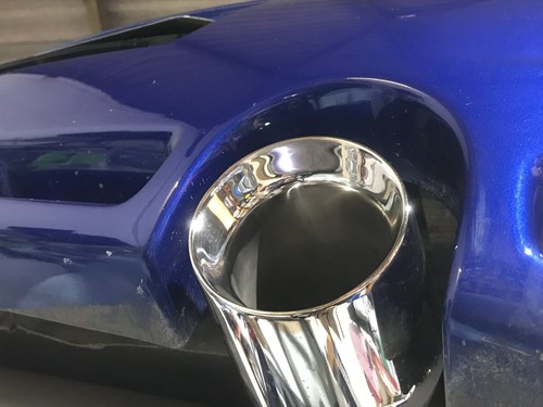 Milltek exhaust chrome - exhaust,