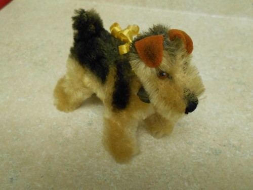 Steiff terrier airedale - steiff,