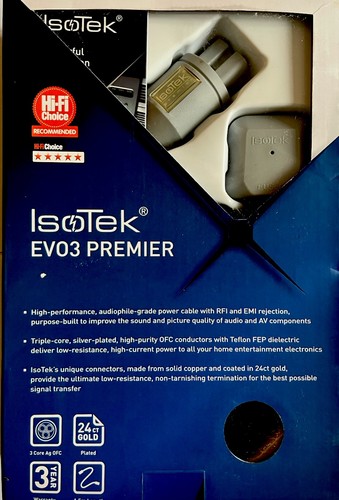 Isotek evo3 premiere 5m - premiere, 1.5m