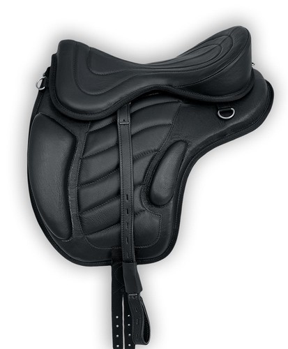 Treeless trekking saddle