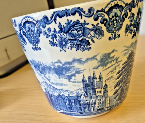 Vintage porcelain planter - porcelain,