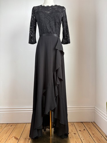 Miusol black floral lace