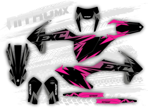 Graphics kit fits ktm exc - graphics,