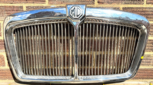 Vintage classic car grill with - car,