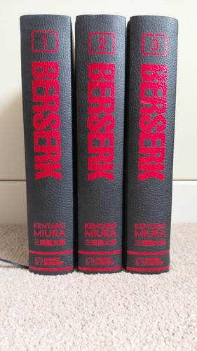 Berserk deluxe manga series - berserk,
