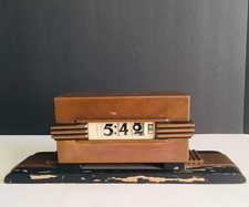 Lawson Time Art Deco Copper