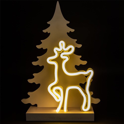40cm wooden christmas tree - 40cm,