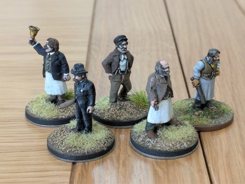 28mm wild west townsfolk - west,