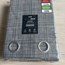 Dunelm Black Out Eyelet